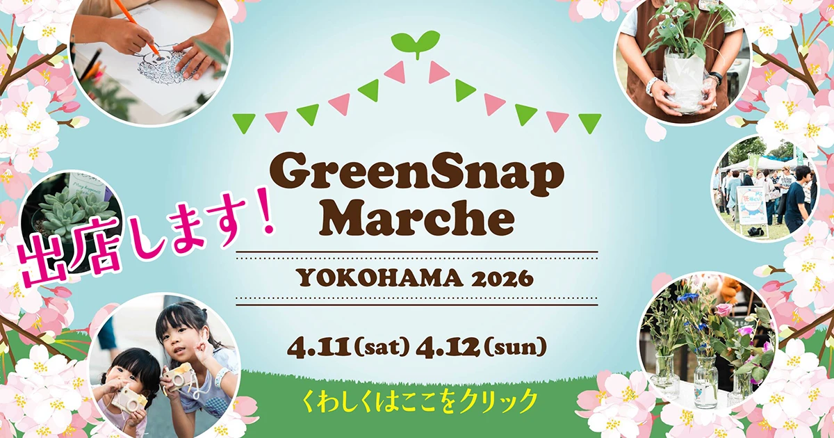 グリーンスナップマルシェ2026に出店します！